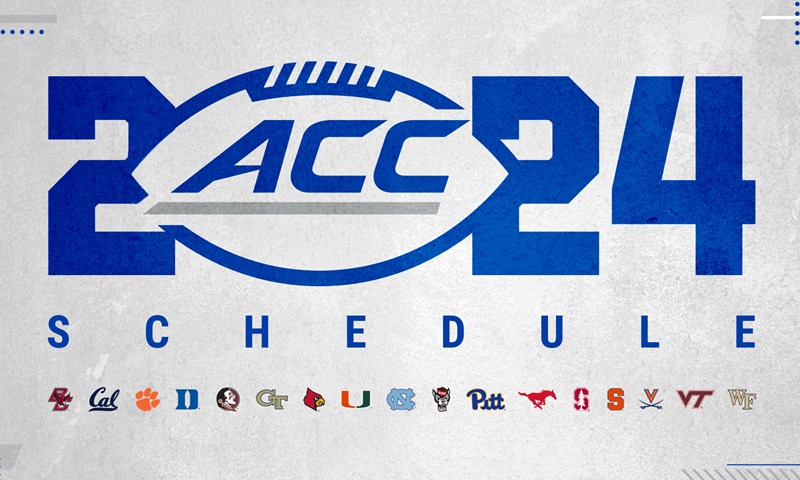 Featured image for ACC Reveals 2024 Football Schedule with Friday Night Contests