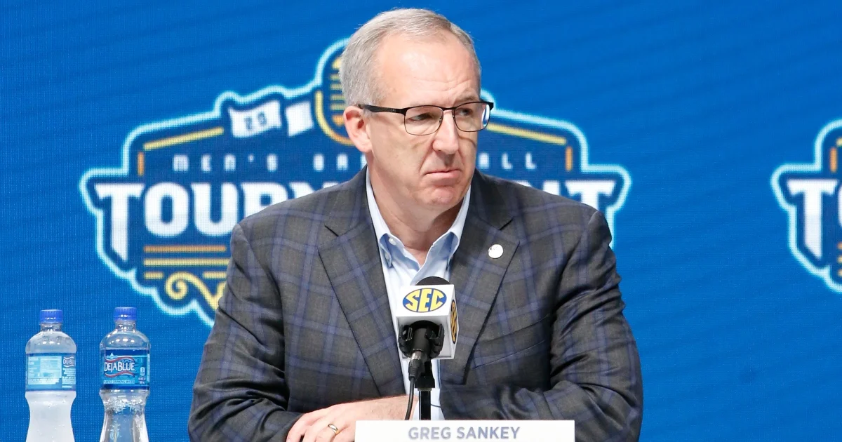 Insights from SEC Commissioner Greg Sankey on College Football Playoff and Transfer Portal.