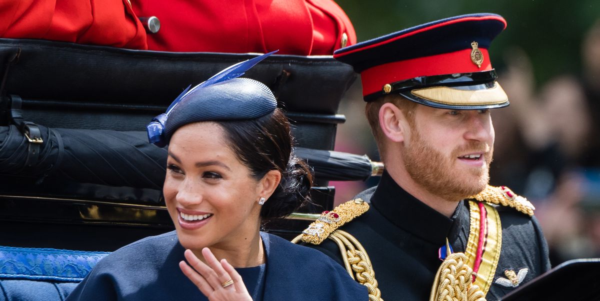 Prince Harry and Meghan Markle Absent from Trooping the Colour Events.