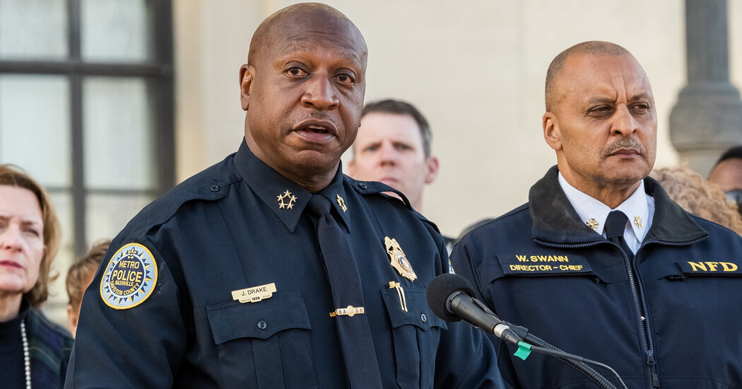 Manhunt for Nashville Police Chief's Son in Shooting of Two Officers