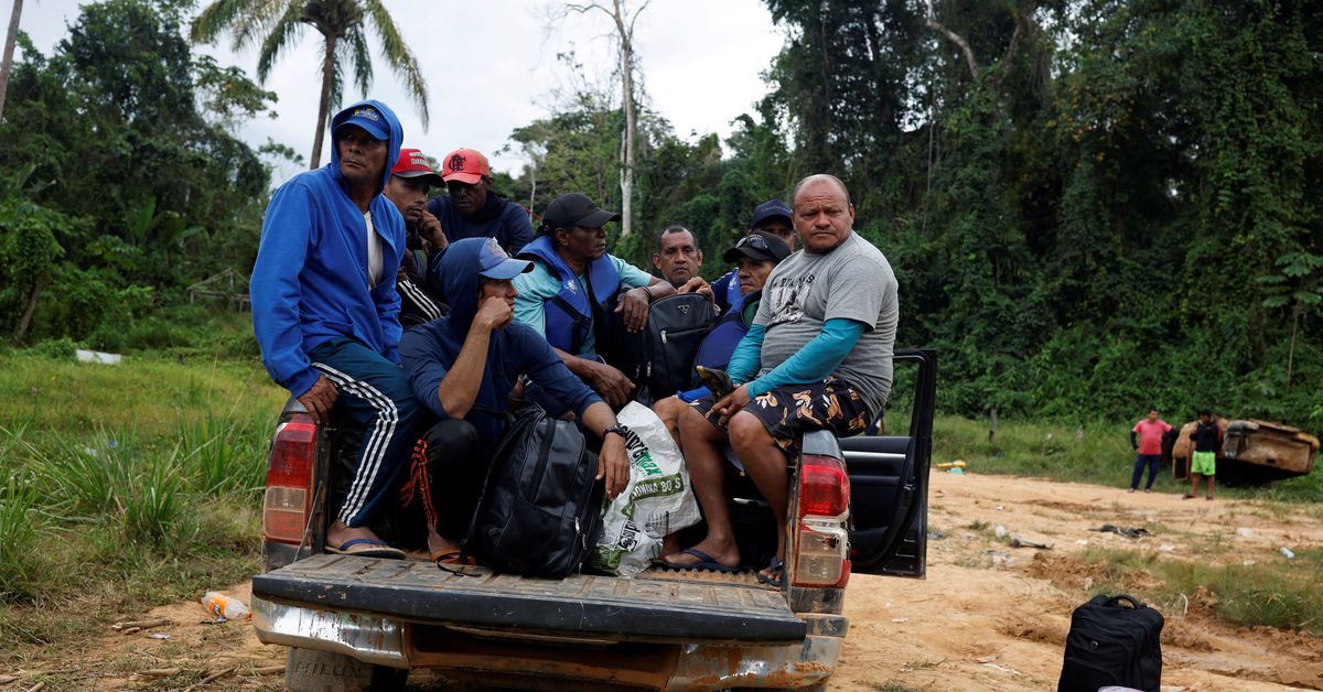 Brazil intensifies removal of gold miners from Yanomami land after violent incident.