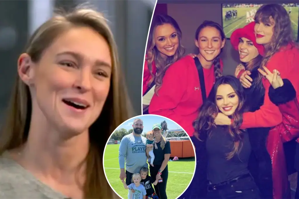 "Kylie Kelce Supports Jason's Eagles Involvement Amid Retirement Speculation"