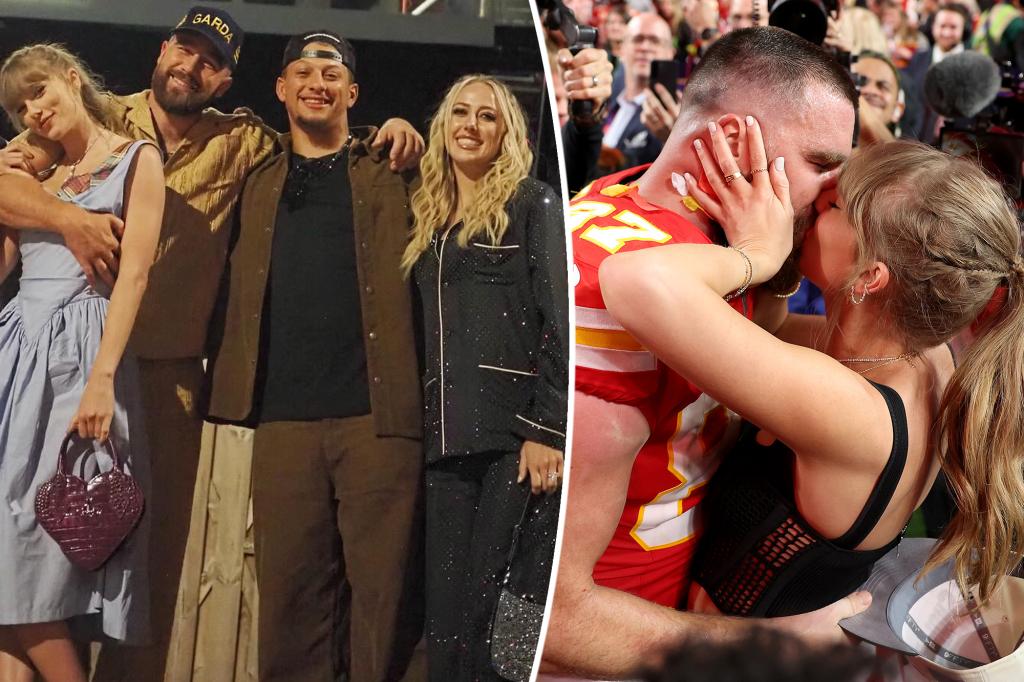 Featured image for Taylor Swift and Travis Kelce Double Date with Mahomes Couple in Stylish Outfits