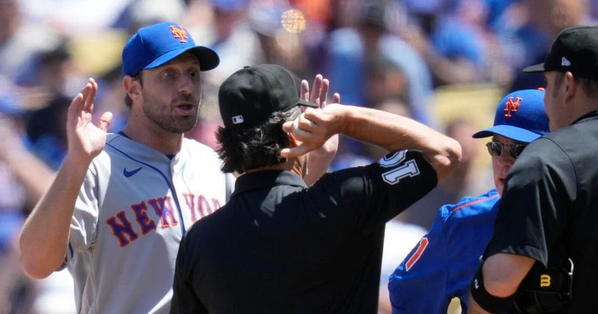 Max Scherzer Suspended 10 Games for Sticky Substance Use.