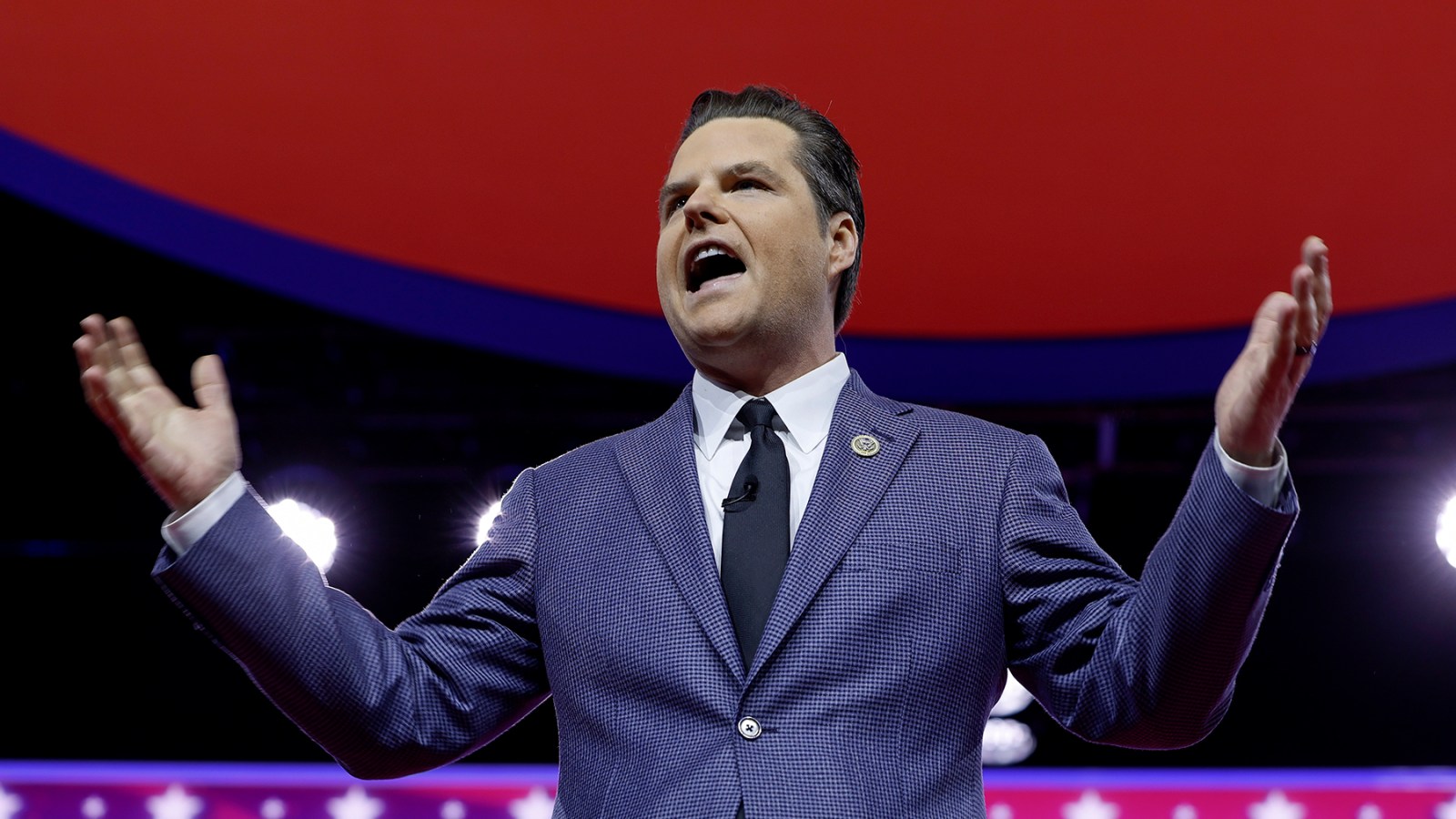 Multiple Women Target Rep. Matt Gaetz with Drinks at Florida Festival