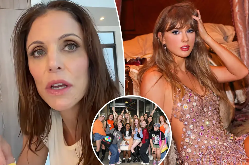 Featured image for Bethenny Frankel Criticizes Taylor Swift Fans Post 'Life of a Showgirl' Release