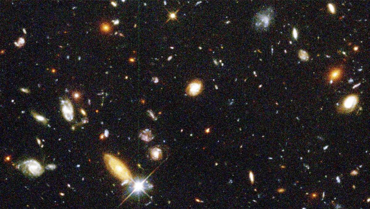 "The Surprising Results of Hubble Telescope's 100-Hour Observation of Empty Space"