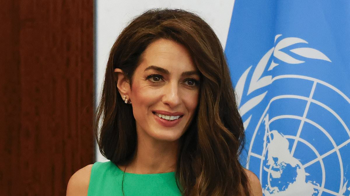 Featured image for Amal Clooney's Stylish Fall Fashion at United Nations Meeting