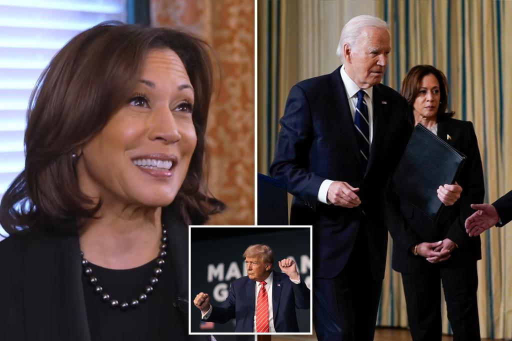 Kamala Harris Addresses Concerns Over Biden's Age and Re-Election