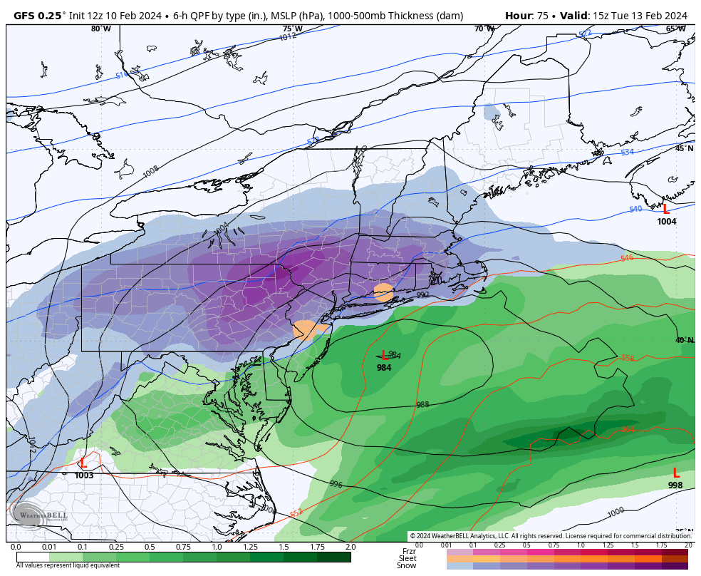 "Northeast Braces for Pre-Valentine's Day Snowstorm and Heavy Rain Next Week"