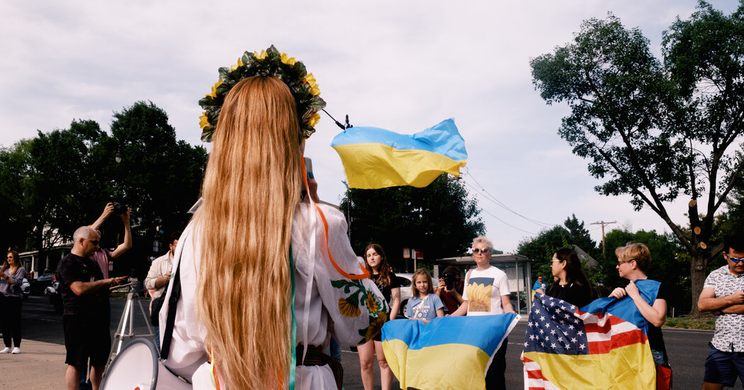 "Protests and Spy Games Unfold at Russian Embassy in Washington, D.C."