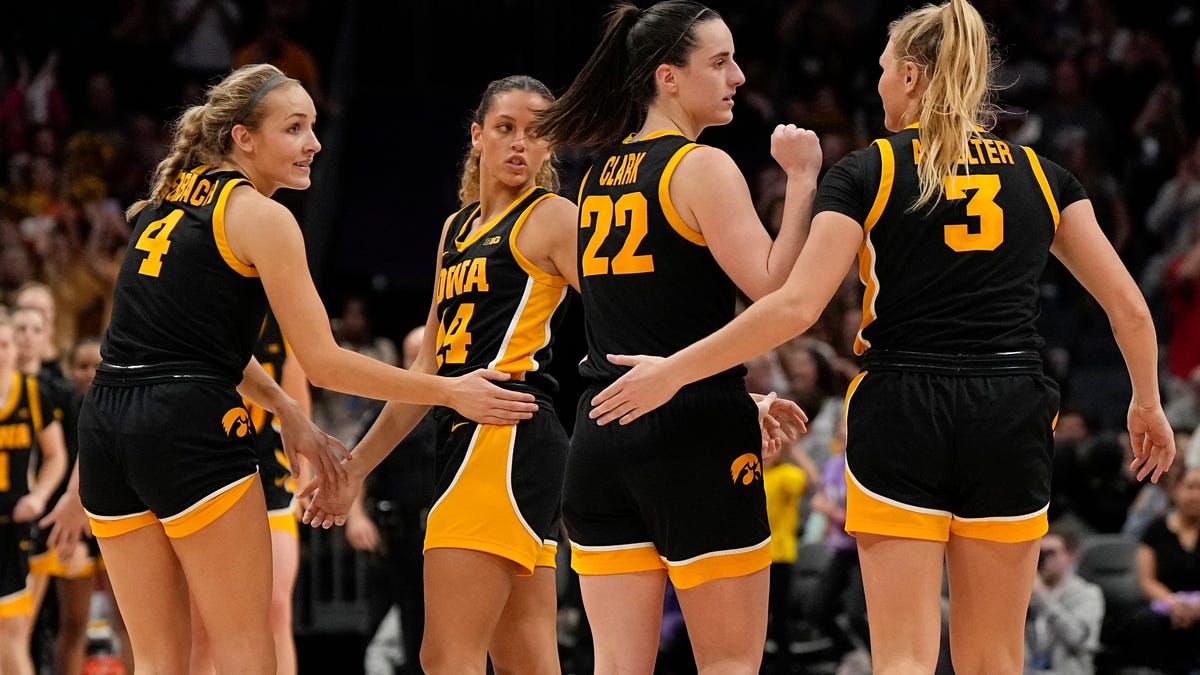 "Caitlin Clark's Explosive Performance Leads Iowa to Victory Against Virginia Tech"