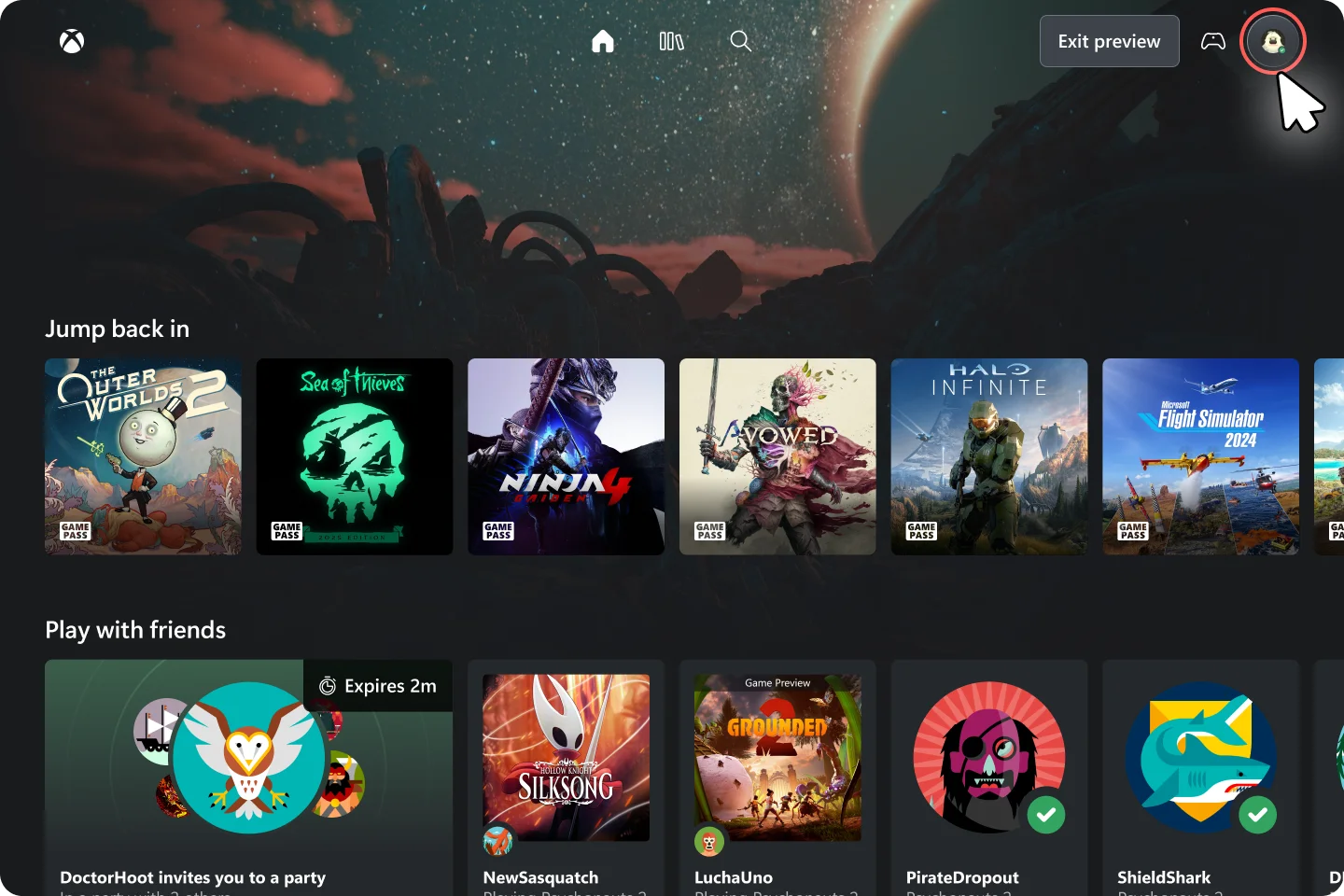 Public Preview Opens for Xbox Gaming's Web Experience
