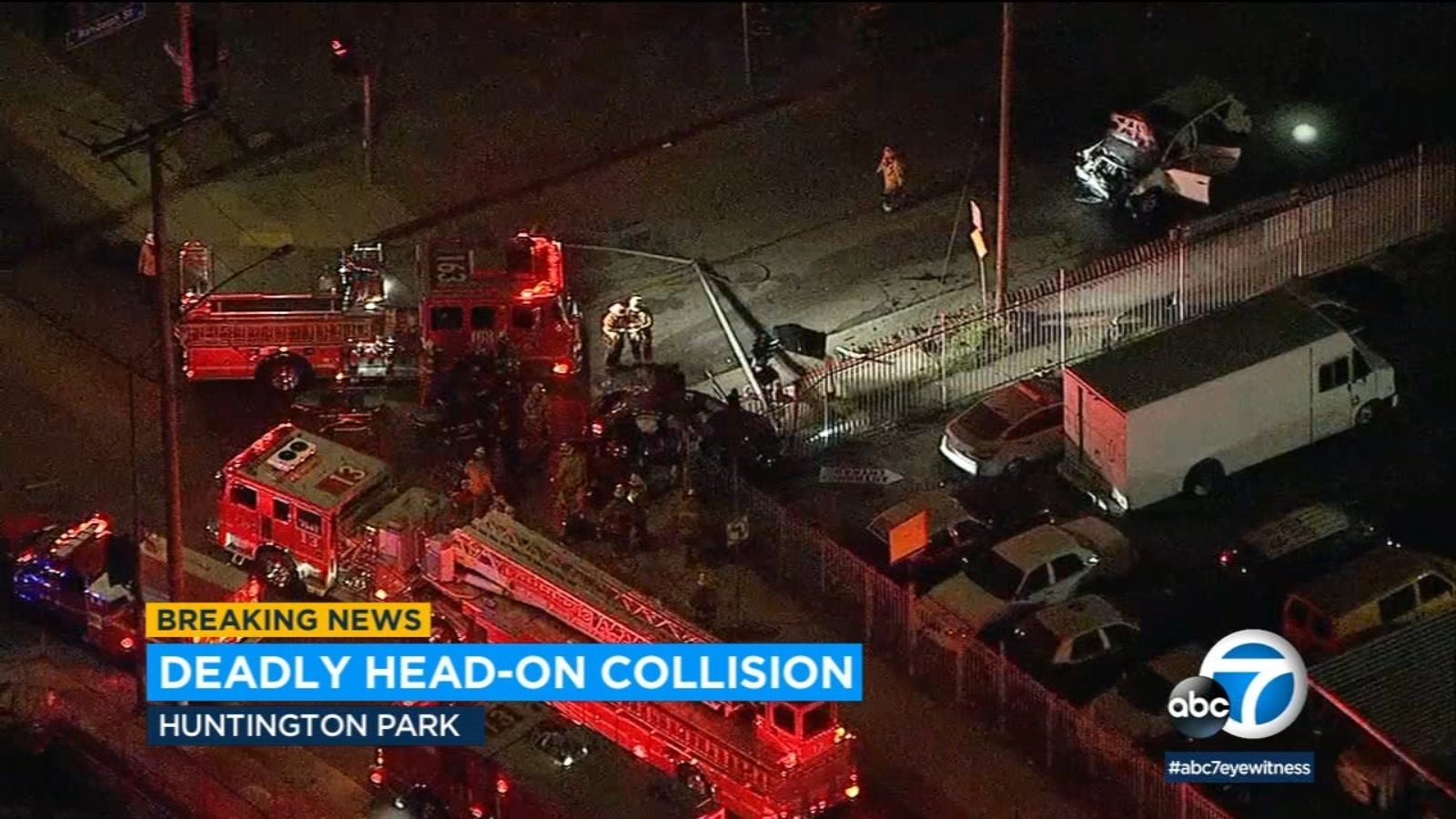 Fatal Car Crash in Huntington Park Leaves 2 Dead, 2 Critically Injured