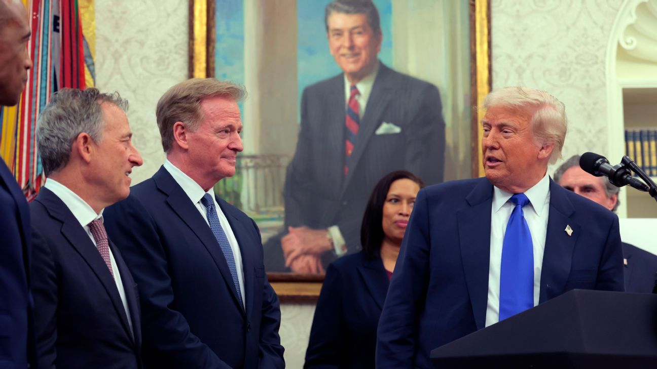 Featured image for Trump to Attend Commanders-Lions 'Salute to Service' Game