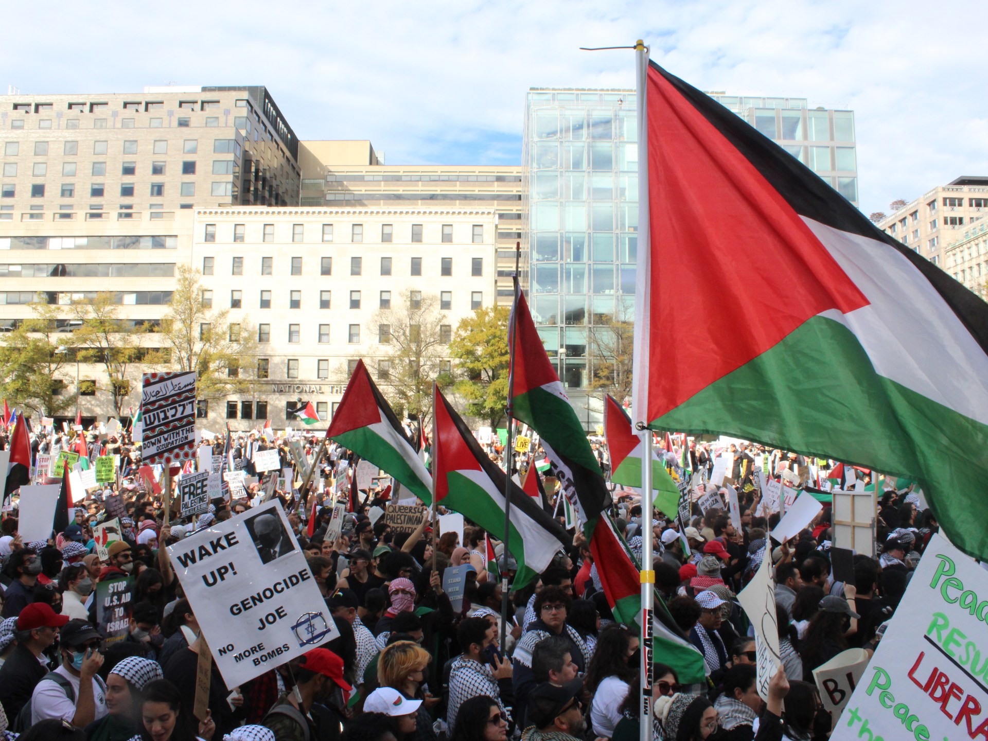 Global Protests Demand Ceasefire and Justice for Palestinians