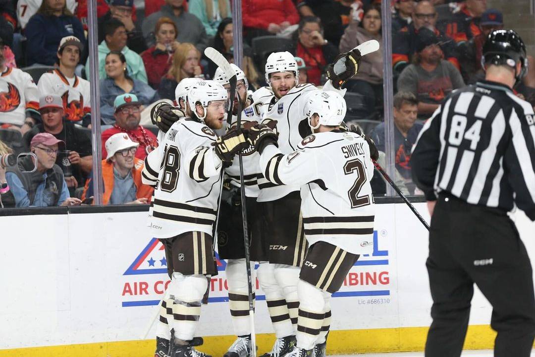 Featured image for Hershey Bears Tie Calder Cup Finals with 3-2 Win Over Firebirds