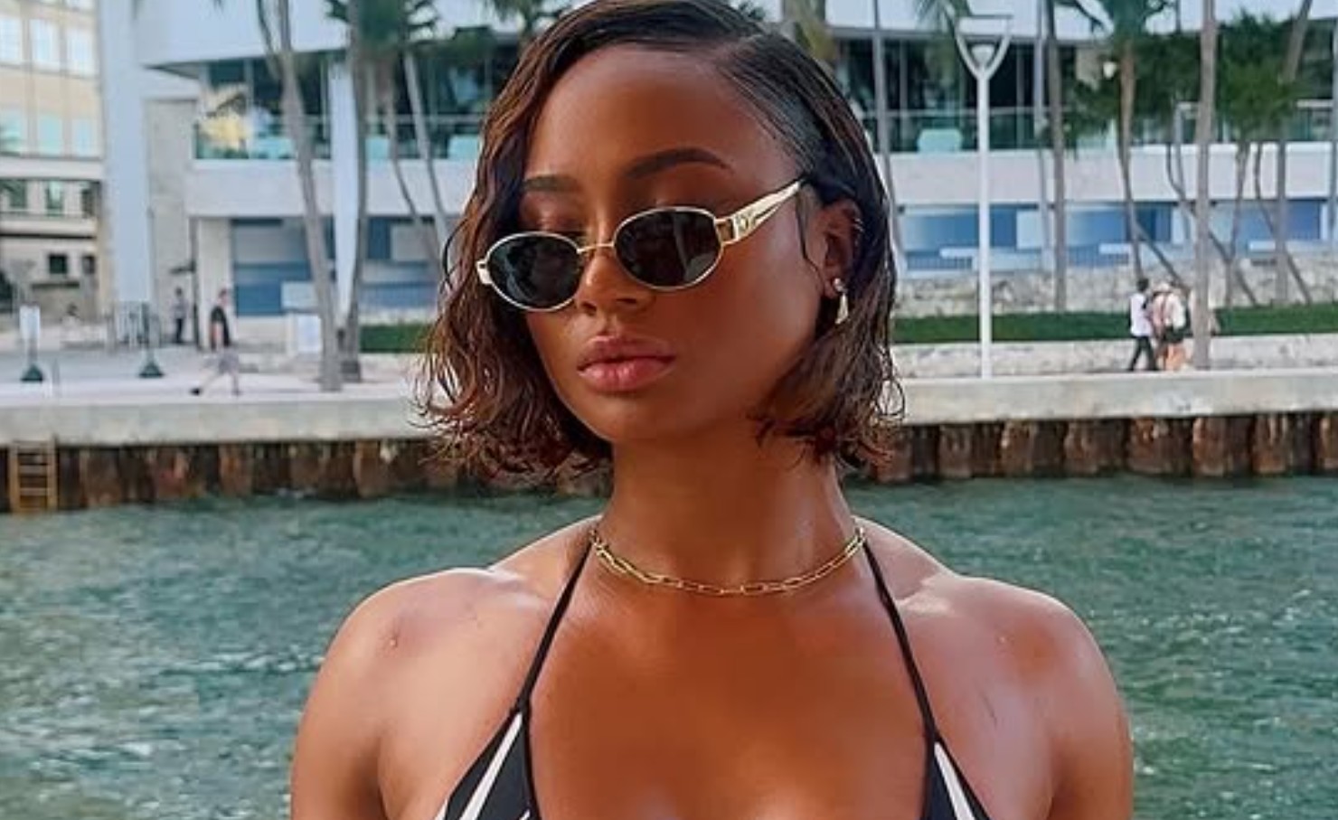 Featured image for Kayla Nicole's Halloween Post Sparks Rumors About Travis Kelce and Taylor Swift