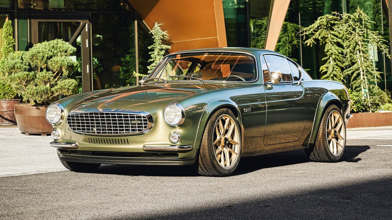 Featured image for "Cyan Racing Unveils Dreamy Volvo P1800 GT Restomod"