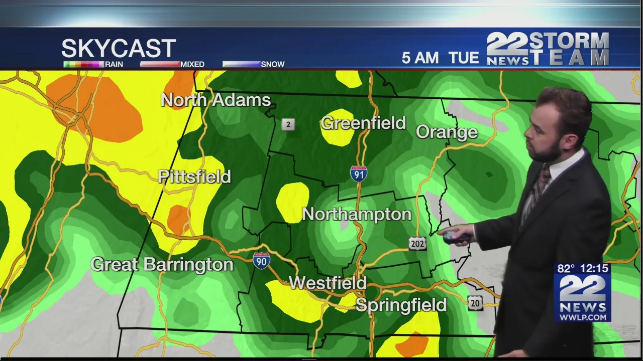 Impending Severe Storms and Heavy Rain Forecasted for Massachusetts