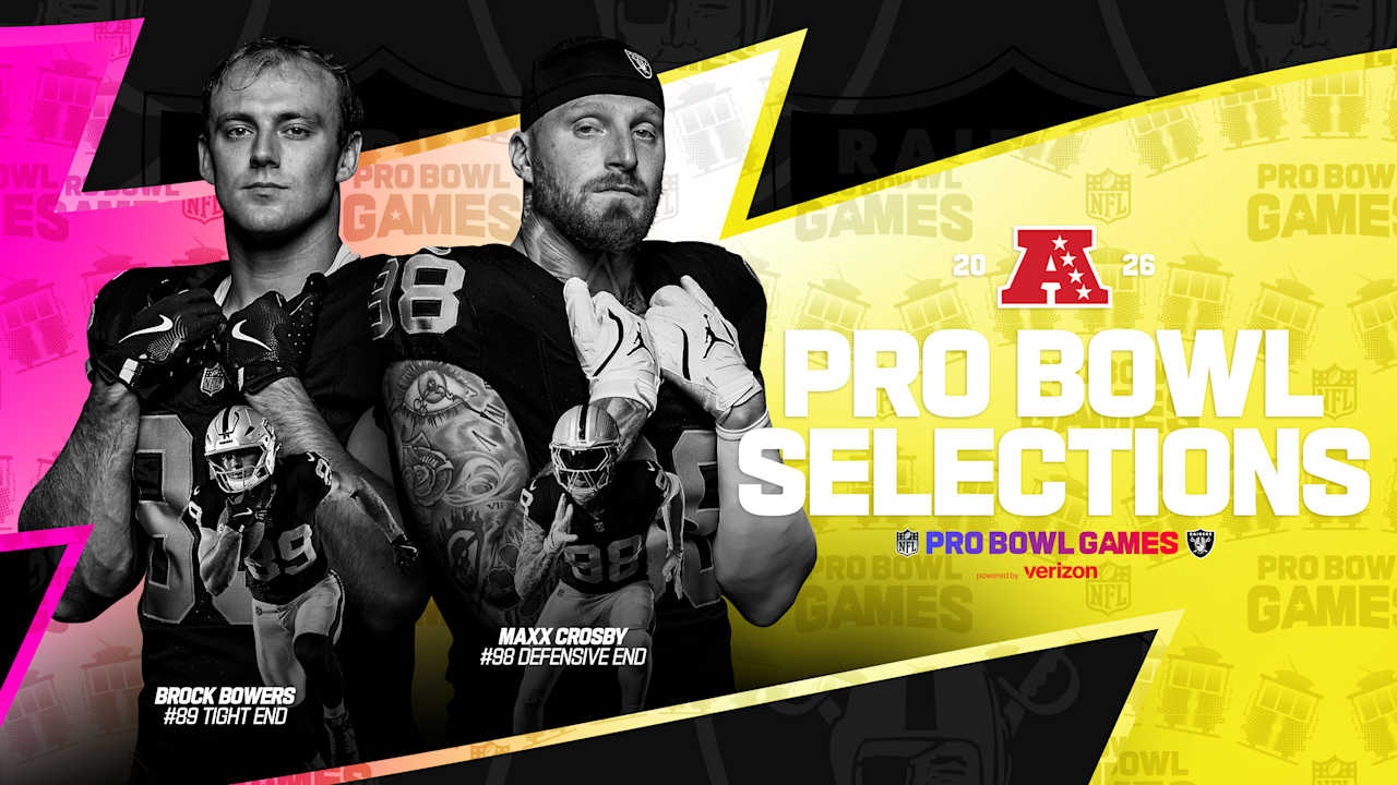 Featured image for Raiders' Maxx Crosby and Brock Bowers Earn 2026 Pro Bowl Selections