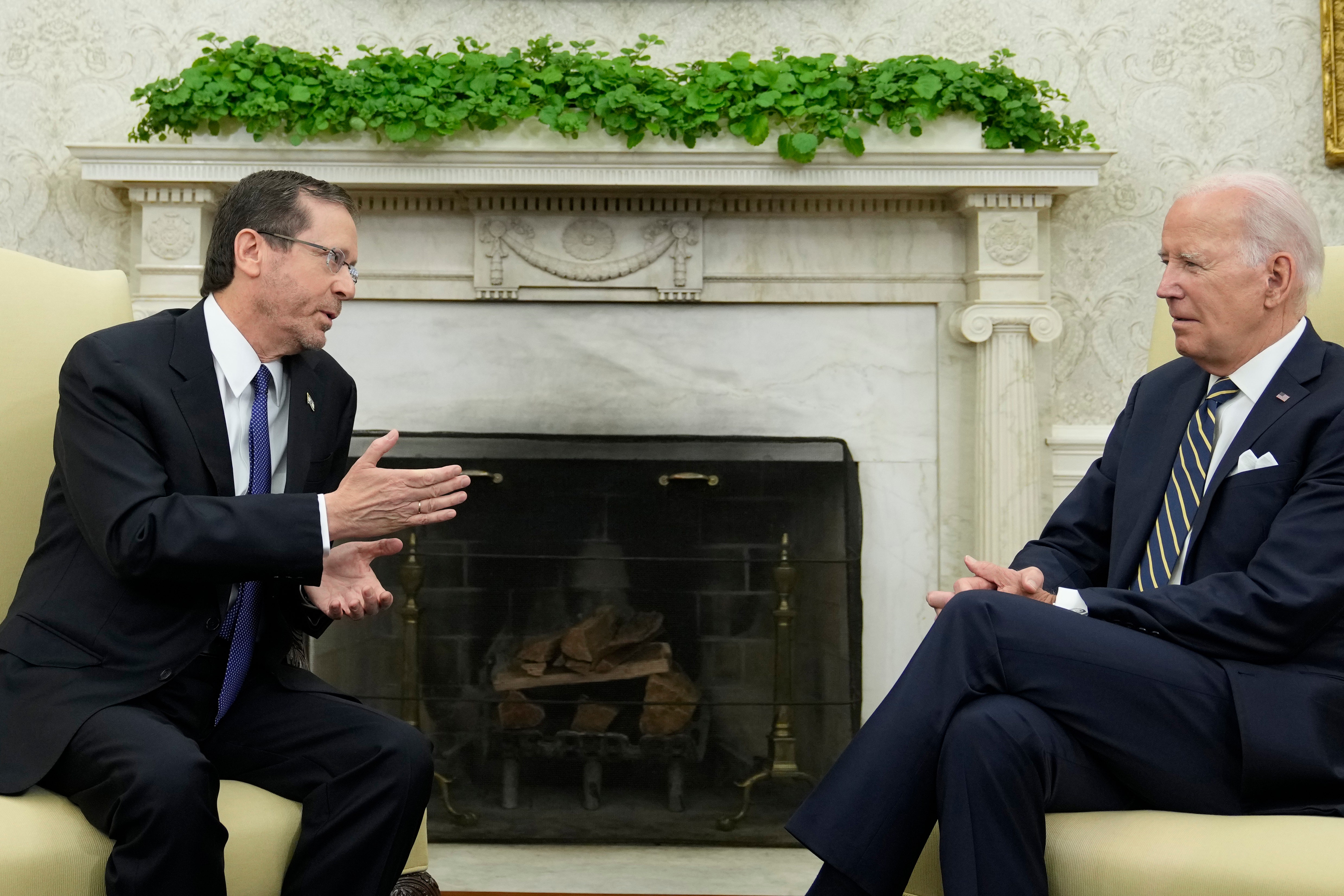 Israeli President's Address to Congress Amidst Anger Over Biden's Criticism of Netanyahu Government