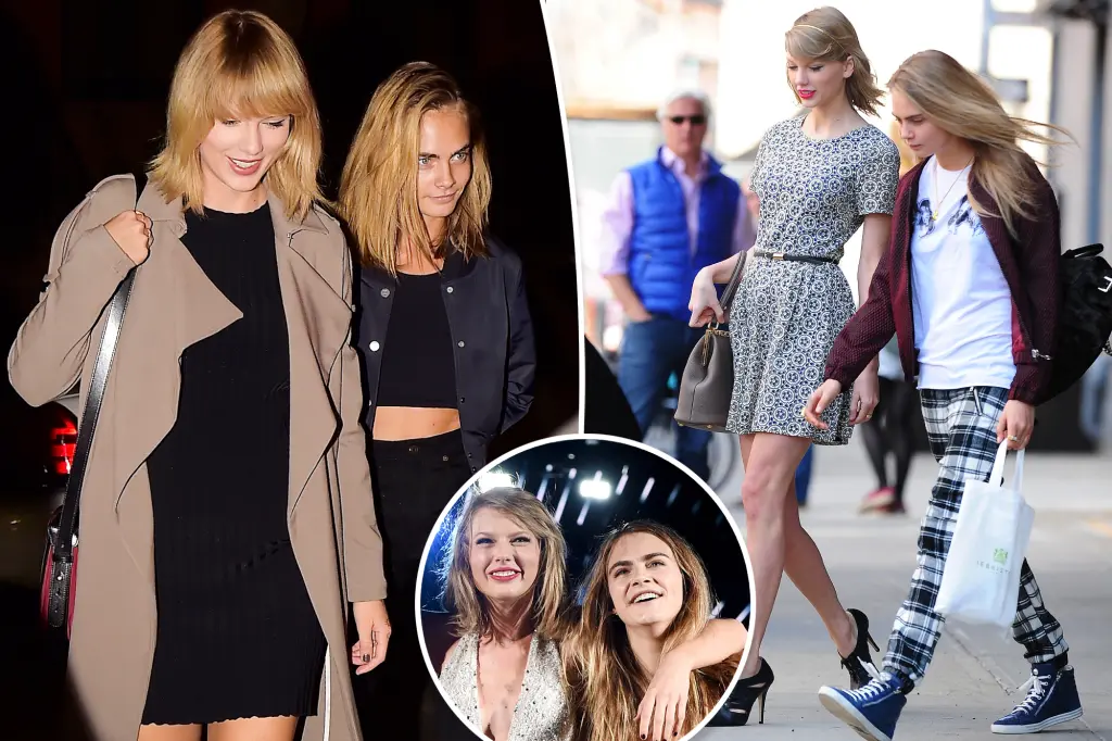 Featured image for Cara Delevingne and Taylor Swift's Wild Roommate Adventure