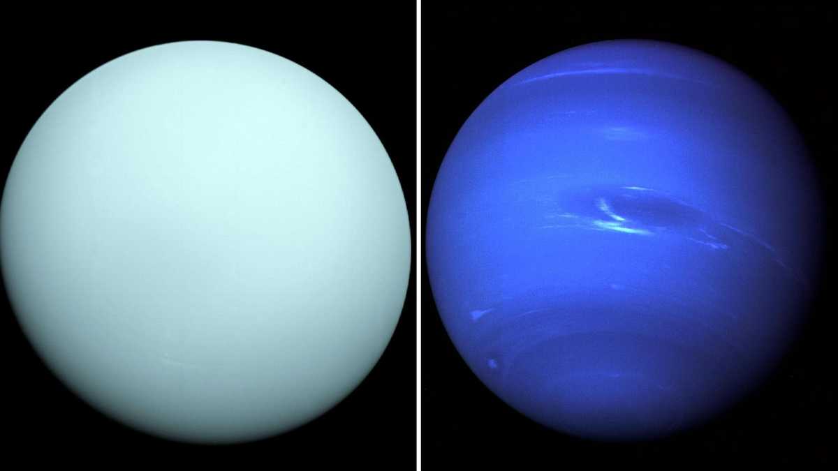Featured image for "New Images Unveil the Authentic Greenish-Blue Hues of Neptune and Uranus"
