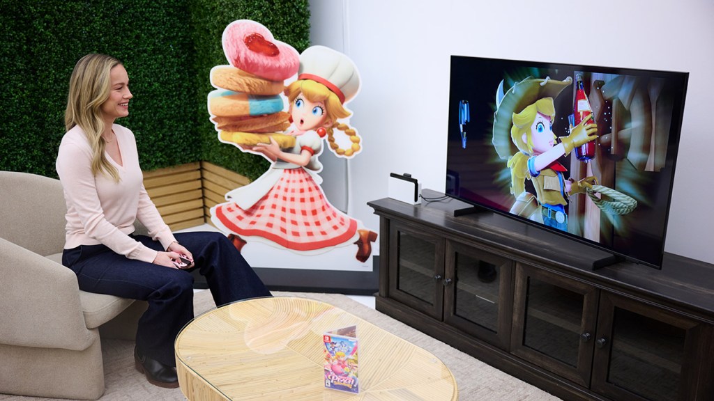 Featured image for "Brie Larson's Refreshing Take on Video Games and Princess Peach: Showtime!"