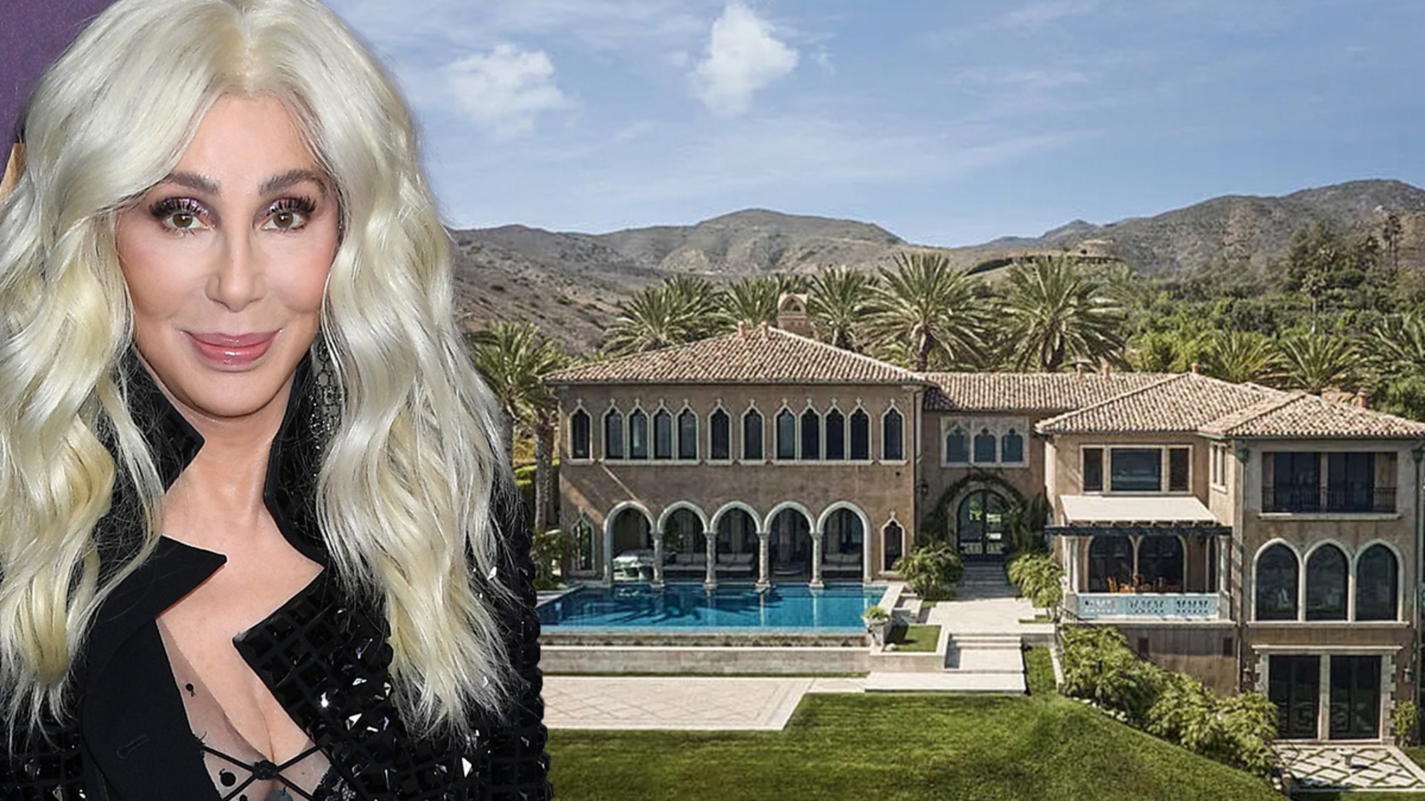 Cher slashes Malibu home price by $10 million.
