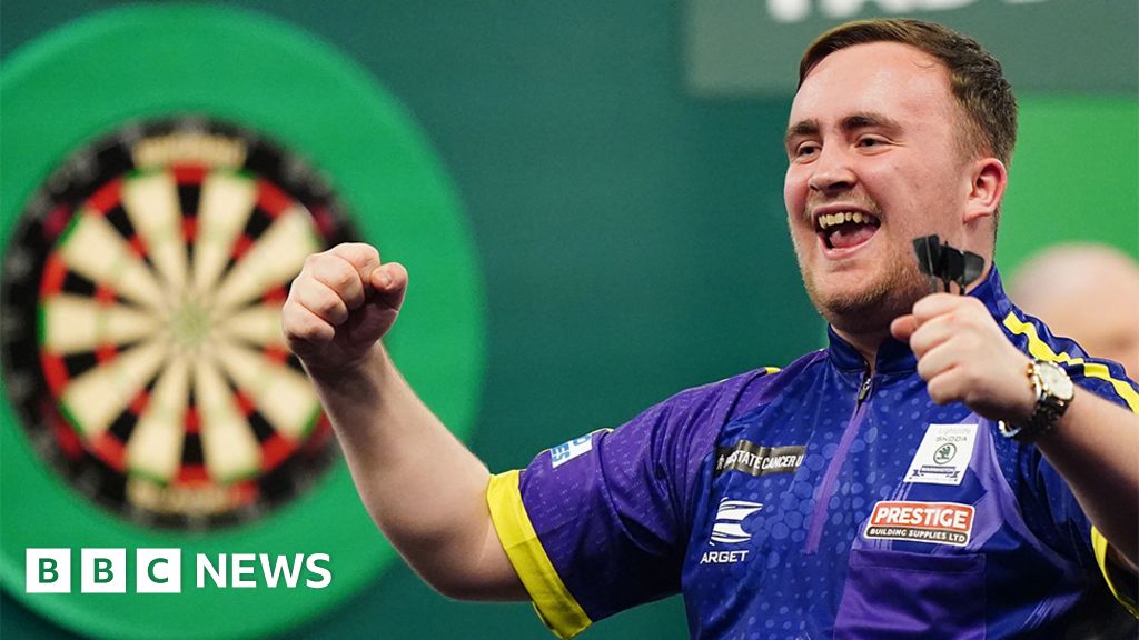 "16-Year-Old Luke Littler Eyes History in PDC World Darts Championship 2024 Showdown"