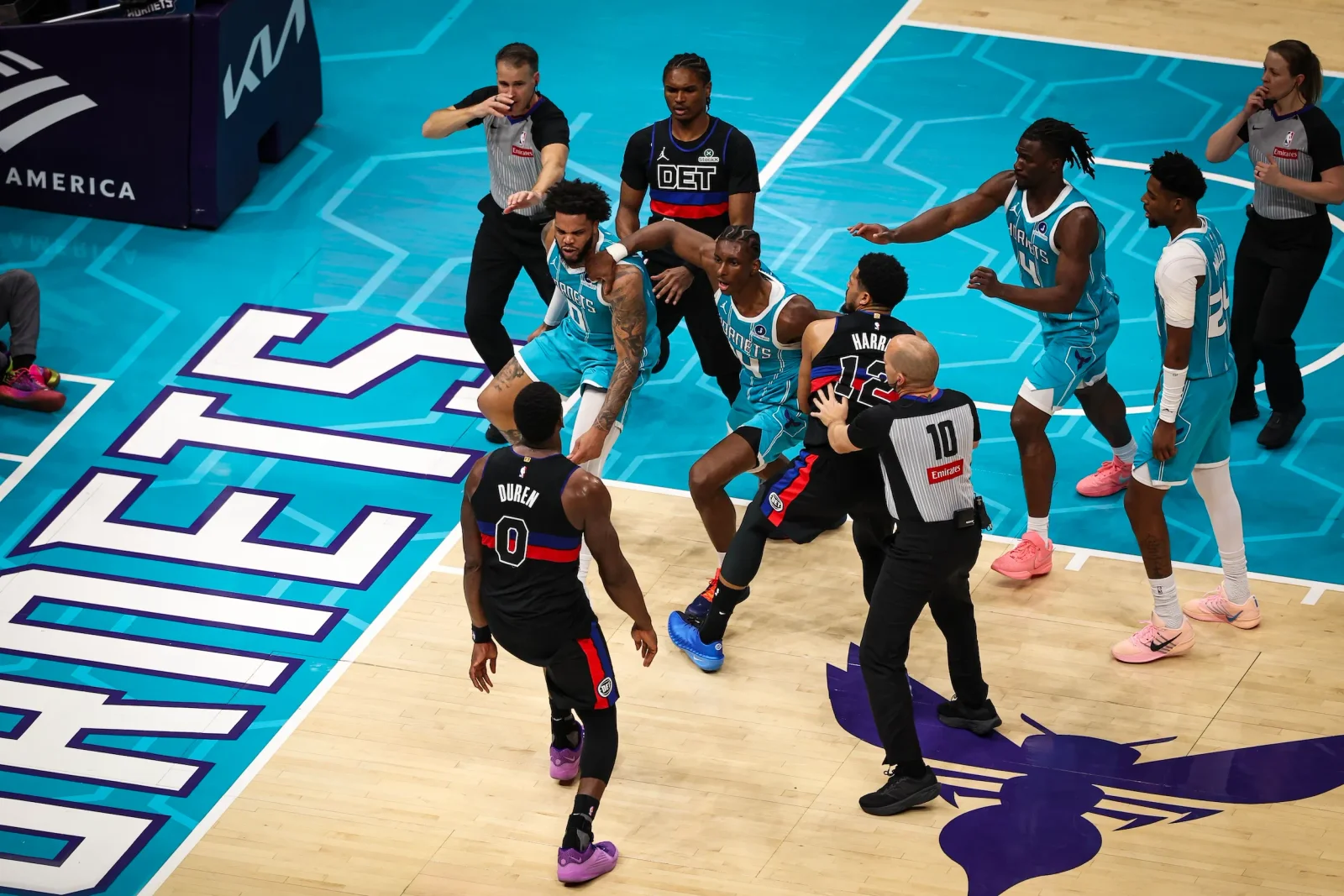 Pistons-Hornets Clash Sparks a Rivalry-Building Night