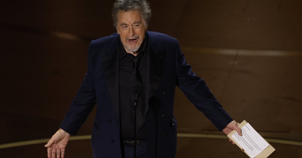 Featured image for Al Pacino Reveals Truth Behind Oscars Best Picture Announcement