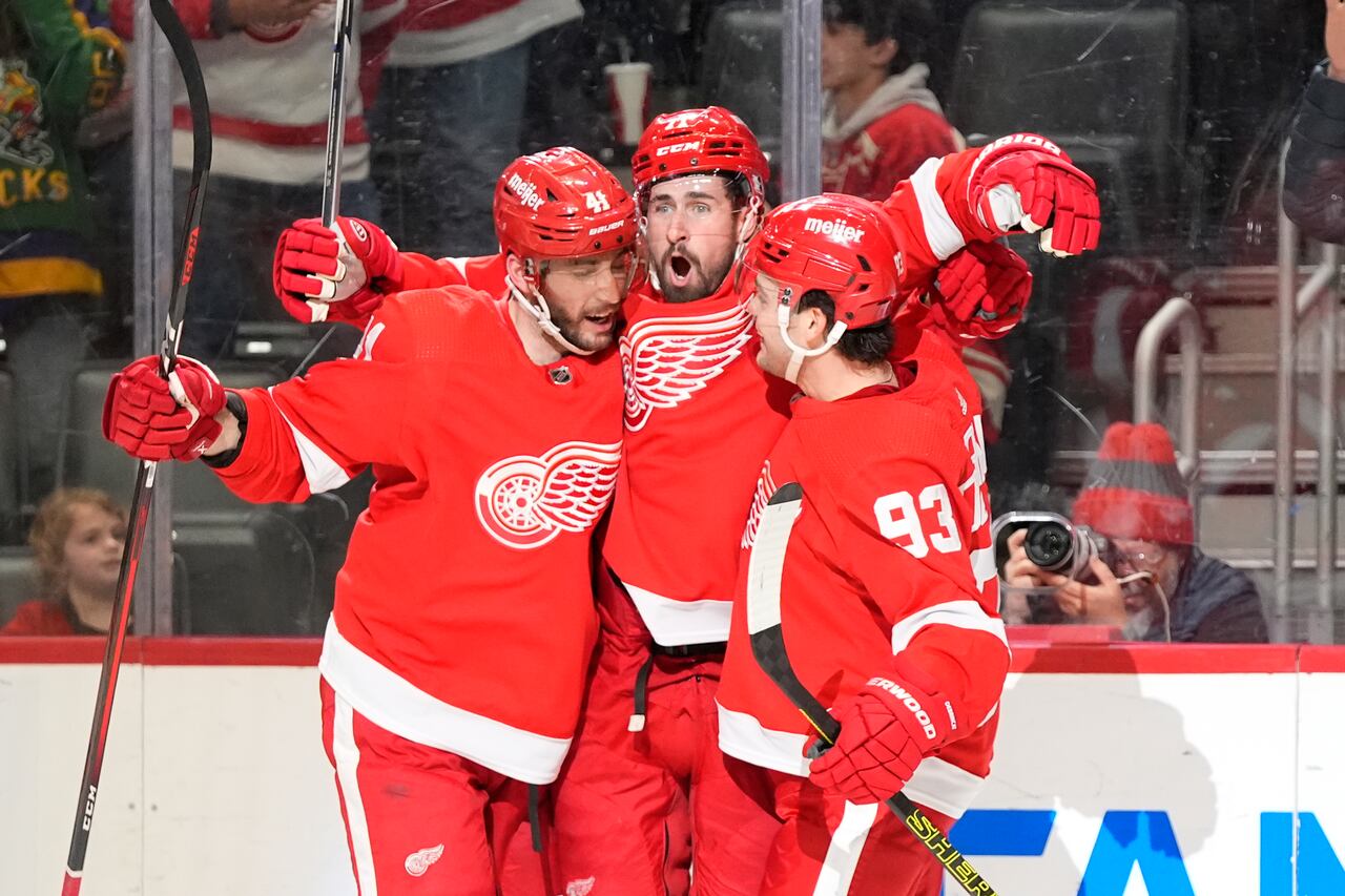 Featured image for "Red Wings Soar with Shutout Victory Over Flyers Amid Playoff Push"