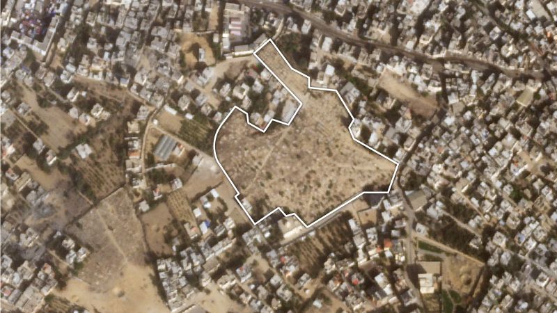 "Israeli Forces Uncover Hamas Tunnel Network Under Gaza Cemetery"
