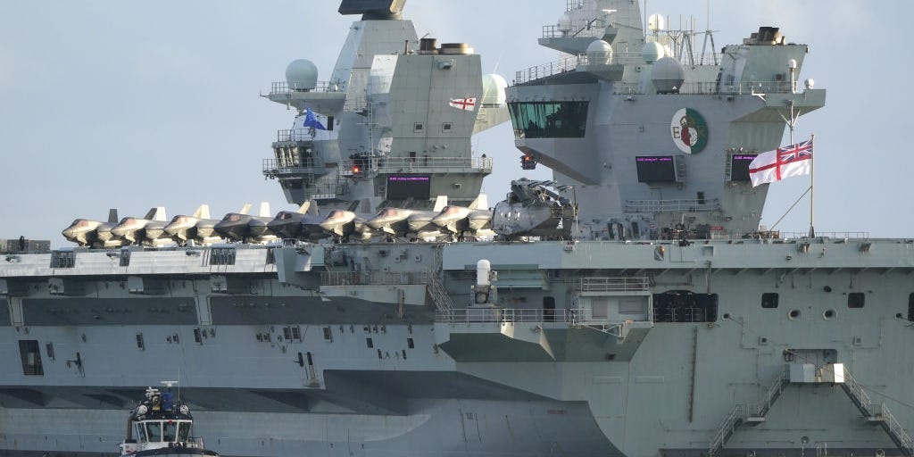 Featured image for "Royal Navy's Struggles: HMS Queen Elizabeth Sidelined Again Due to Mechanical Issues"