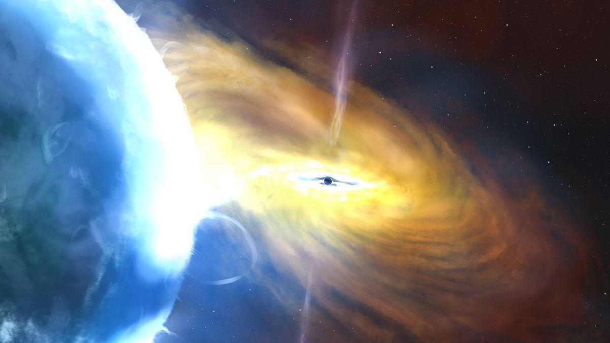 Astronomers witness largest explosion in the universe.