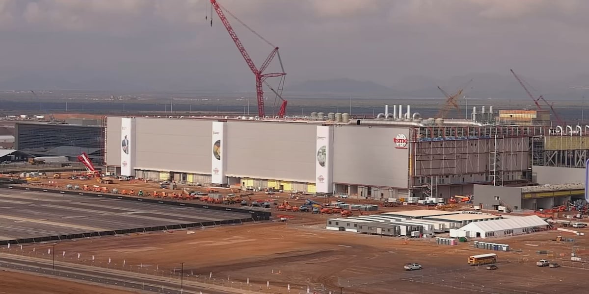 TSMC's $40B Chip Plant Project in Phoenix Faces Production Delays