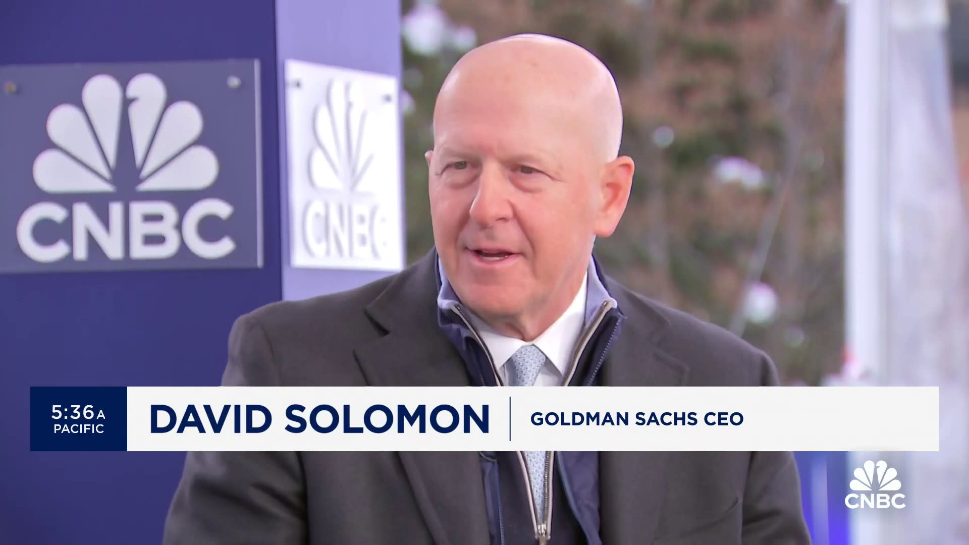 Goldman Sachs CEO's View on Market's Rate Cut Expectations and Q4 Triumph
