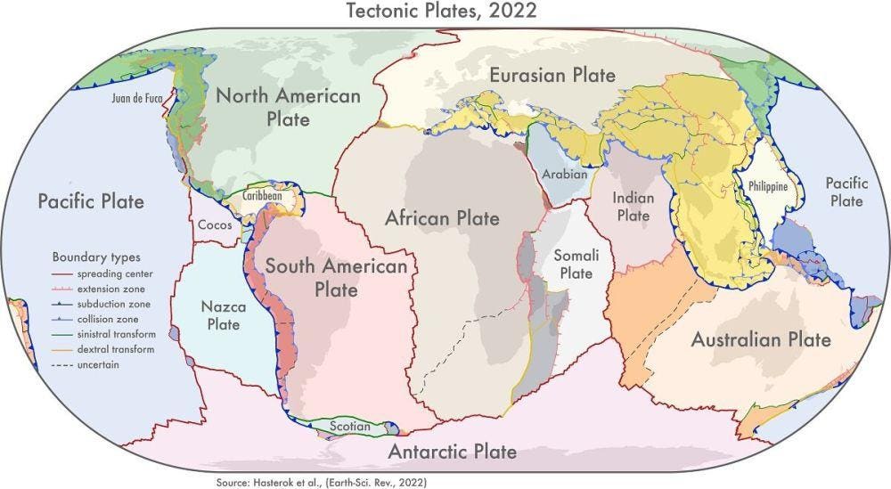 Featured image for Ancient Earth: Active Plate Tectonics 3.3 Billion Years Ago