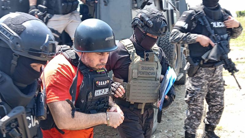 Ecuador’s Notorious Drug Lord 'Fito' Extradited to the US