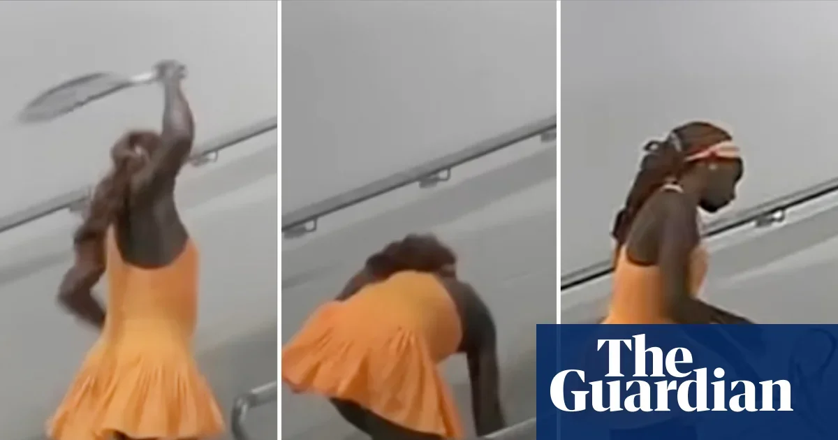 Gauff's racket-smash moment goes viral as Svitolina knocks her out at Melbourne