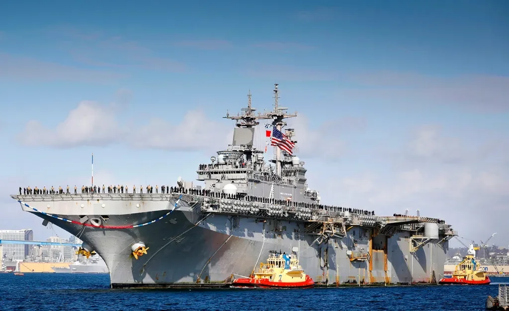 San Diego ships carry 2,500 Marines to Middle East amid Iran tensions