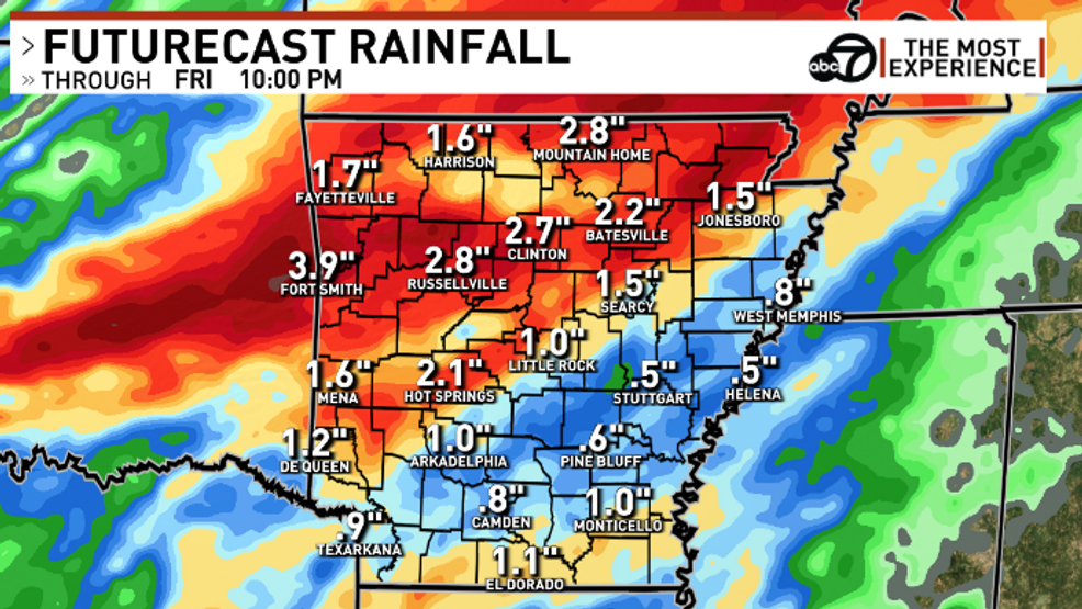 Arkansas Braces for Severe Weather on Multiple Days This Week
