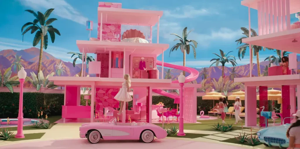 Malibu Mansion Transformed into Hot-Pink Barbie Dream House