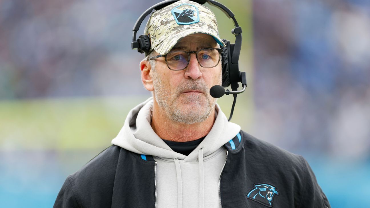 Carolina Panthers Fire Head Coach Frank Reich After Disappointing Start