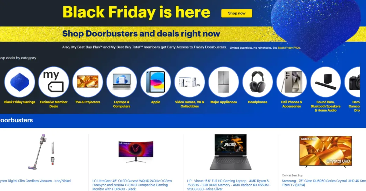 Best Buy's 2024 Black Friday Sale: Unbeatable Deals on Tech and More