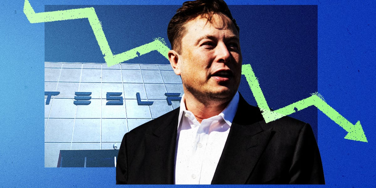 "Tesla's Troubles: Layoffs, Executive Resignations, and Plummeting Stock"