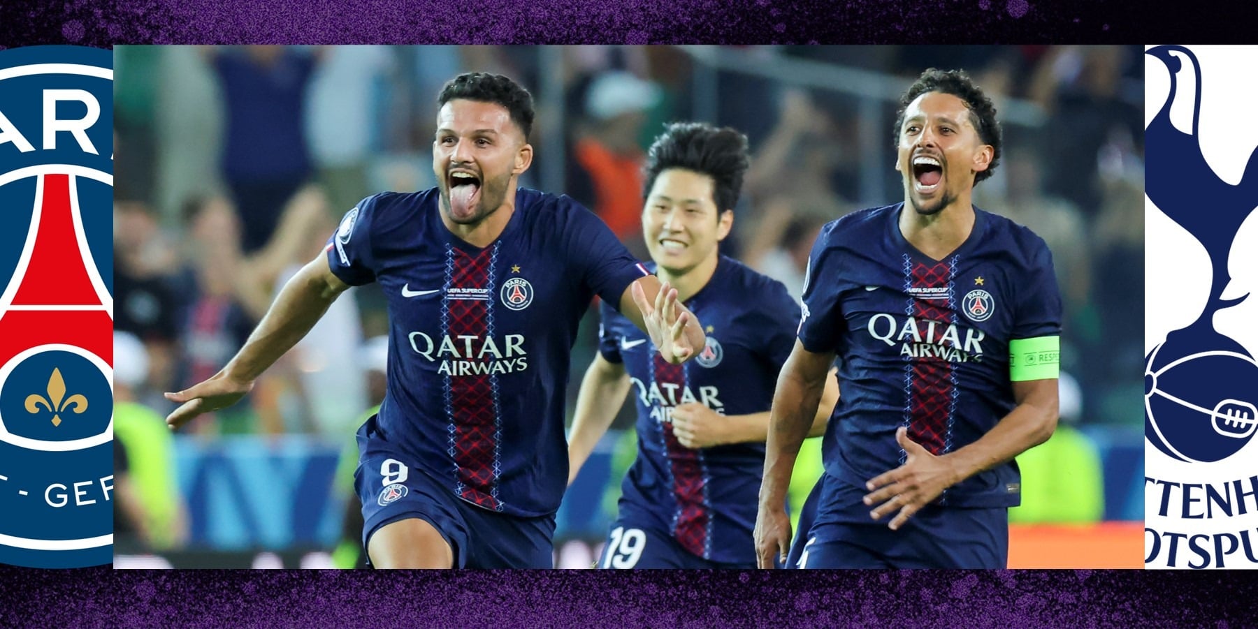 Featured image for PSG Wins UEFA Super Cup in Penalty Shootout Against Tottenham