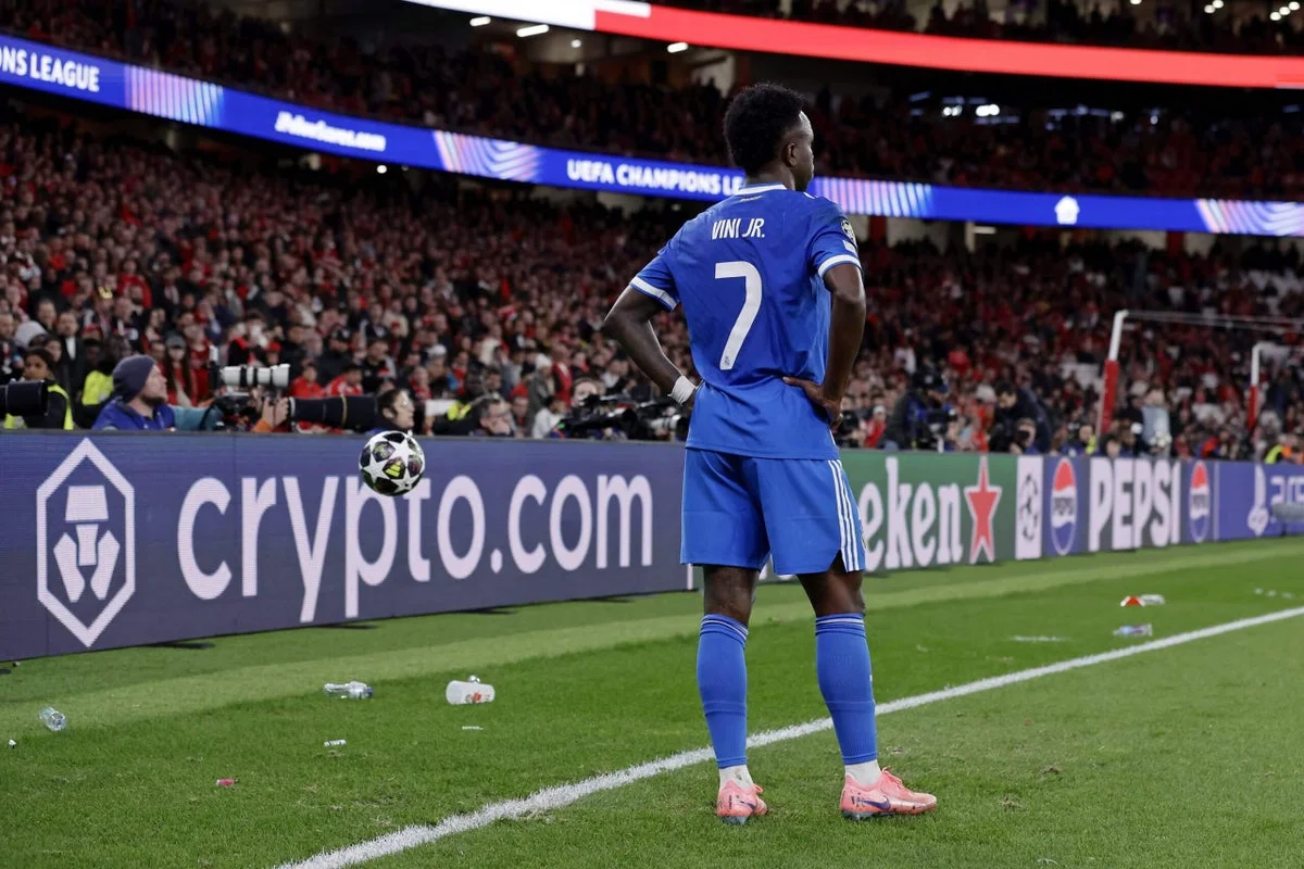 Vinícius Júnior’s stunning goal overshadowed by a night of abuse in Lisbon